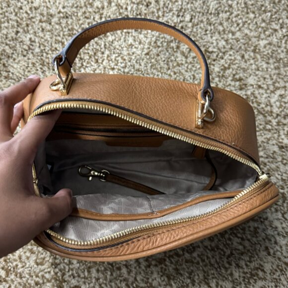 NWT Michael Kors Luka Small Leather Satchel - Picture 6 of 7